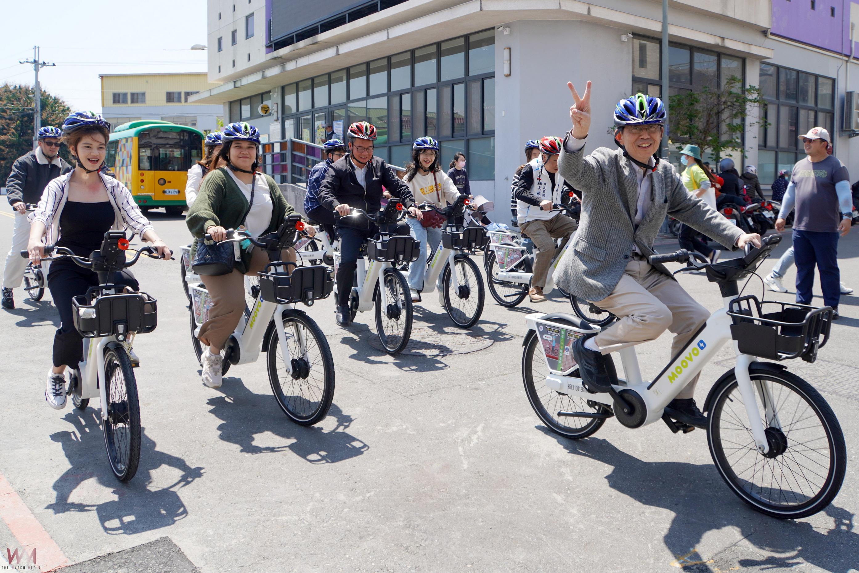 （有影片）／大村鄉MOOVO公共自行車啟用　大葉大學便利綠色交通服務升級 - https://www.watchmedia01.com