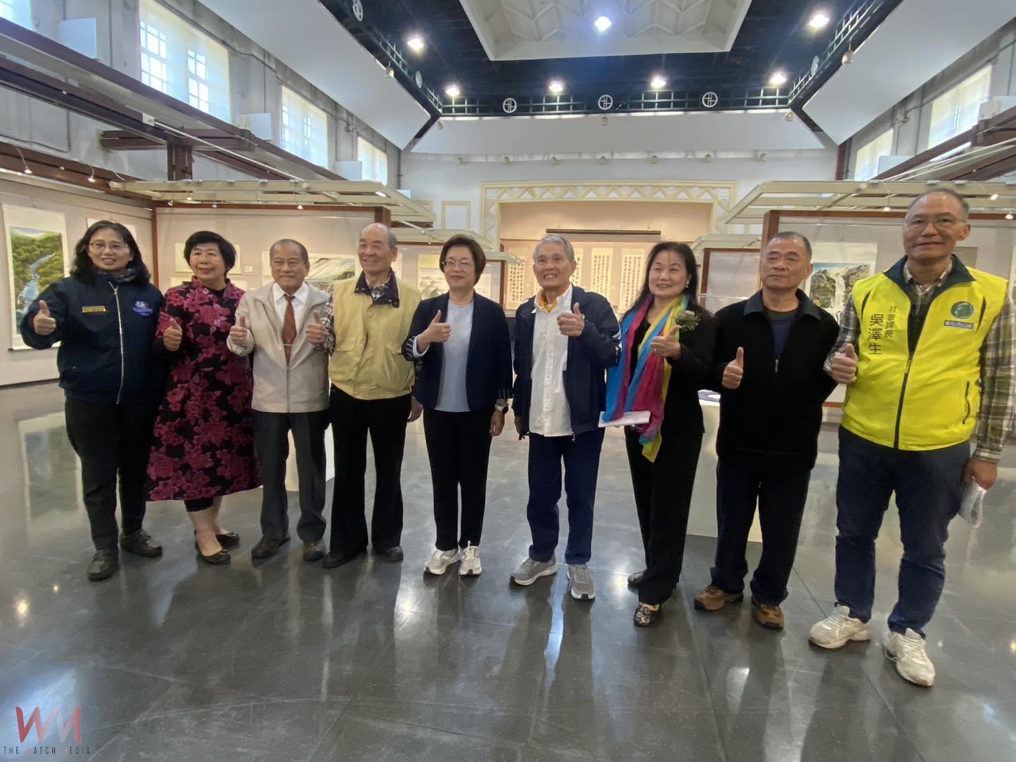 (有影片)/彰化藝術館舉辦退休主管書畫展 以「相聚」分享創作心聲 - https://www.watchmedia01.com