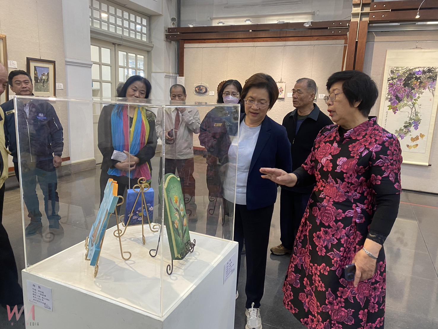 (有影片)/彰化藝術館舉辦退休主管書畫展 以「相聚」分享創作心聲 - https://www.watchmedia01.com