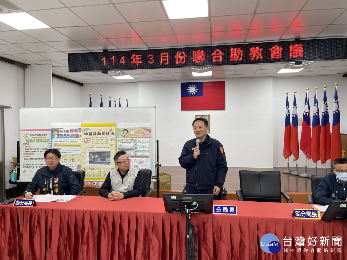 中壢分局長林鼎泰呼籲，民眾謹記反詐騙心法「網路資訊零信任」。