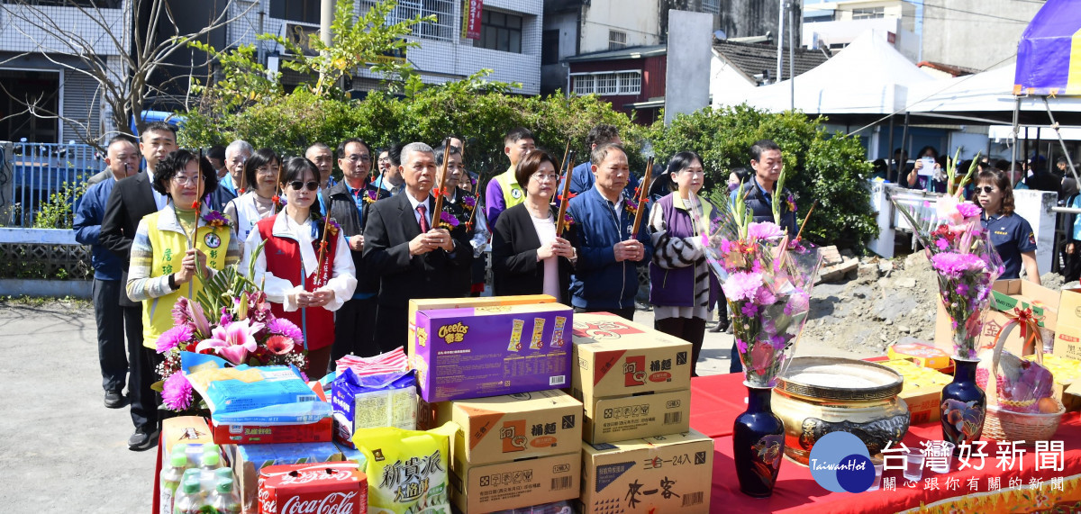 挹注7,800萬,彰化社頭「綜合社福大樓」開工動土。圖/記這鄧富珍翻攝