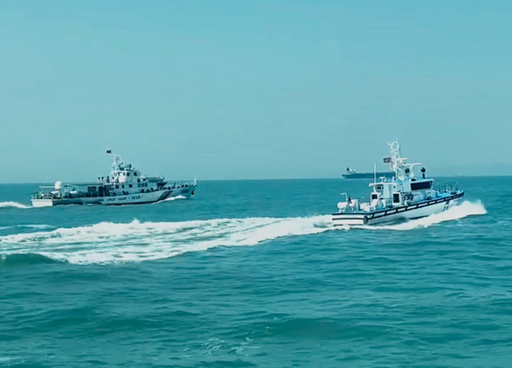 中國海警24小時兩度襲擾 海巡署強勢監控驅離 220 cnews204250321a10