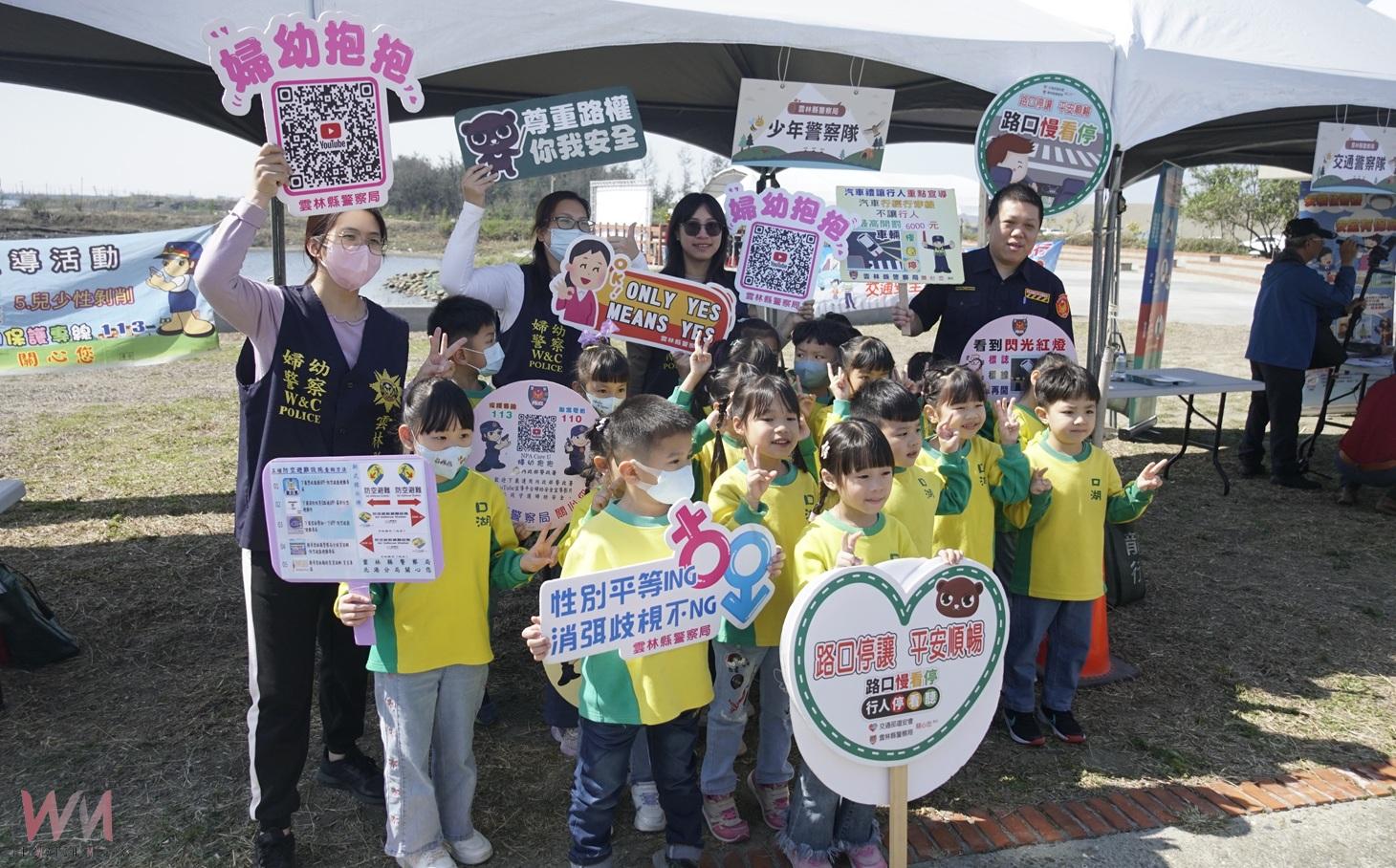 （有影片）／縣警局北港分局參與植樹節活動　宣導防詐與交通安全守護民眾平安 - https://www.watchmedia01.com