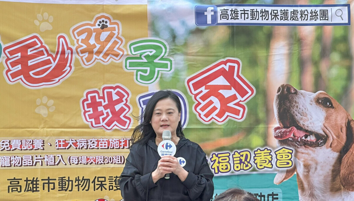 ▲家樂福公共事務部部長陳依芳期待更多寵物家人找到屬於自己溫暖的家。（圖/記者黃淑貞攝）