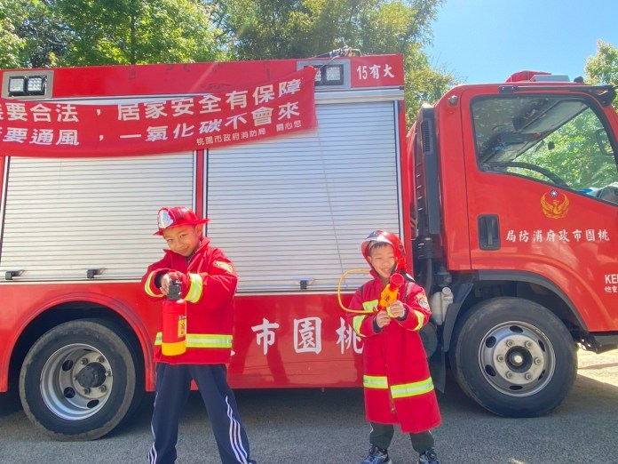 桃消大有分隊舉辦清明闖關活動 提升學童防災意識 69 S 29720633 0