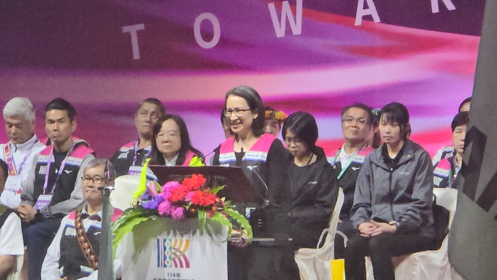 「2025年全國原住民族運動會」  副總統蕭美琴蒞臨指導  中原大學原專班參與開幕式