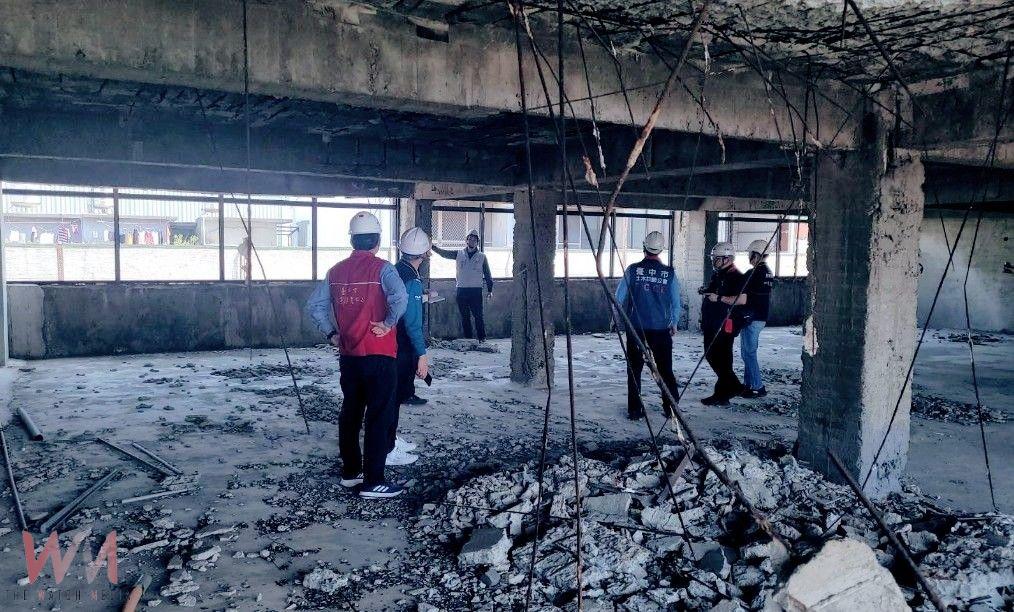 台中市清水區近50年大樓5、6樓層塌陷無人員傷亡 中市都發局採三大措施維護公安 - https://www.watchmedia01.com