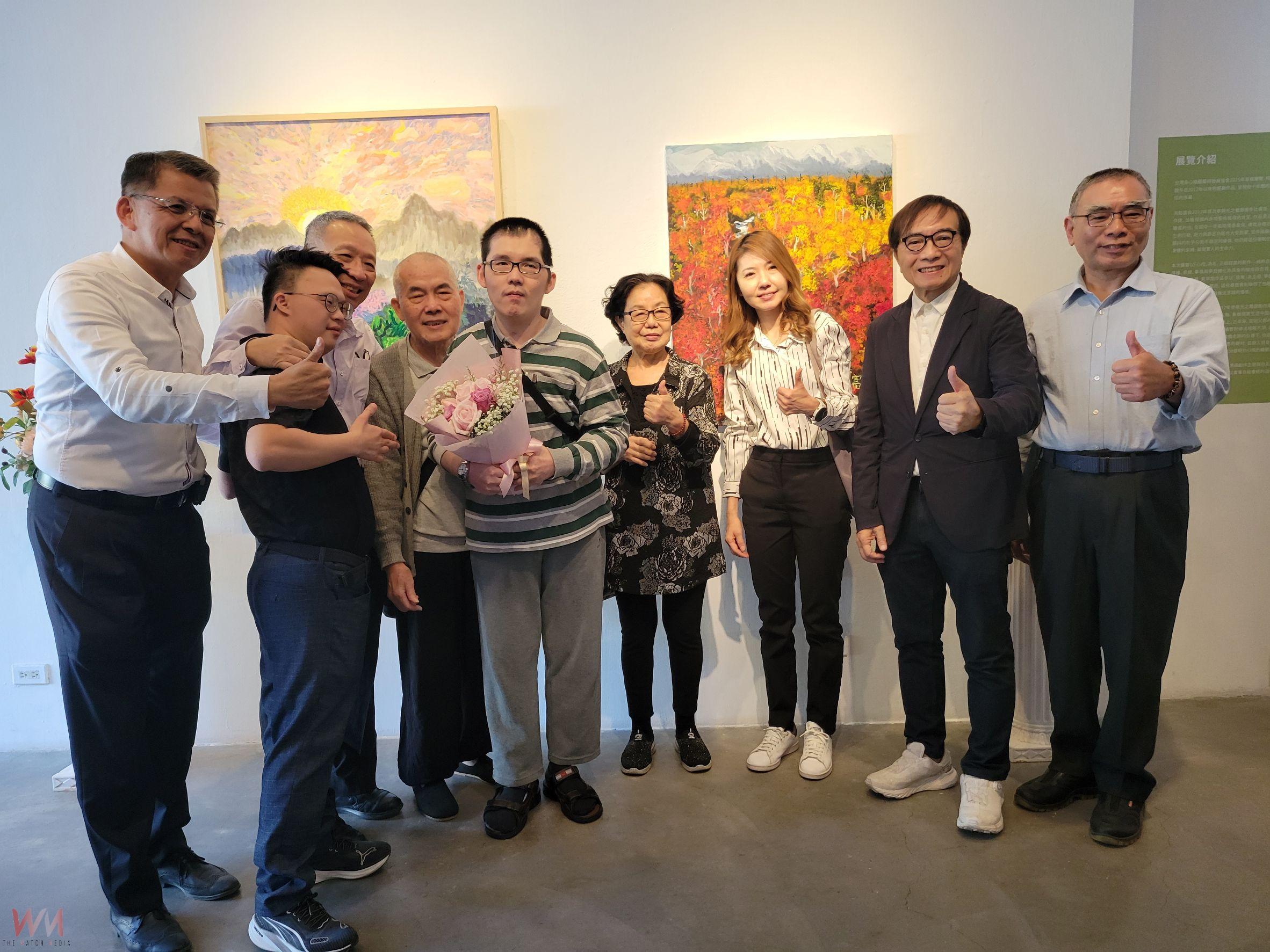 融入自身獨特創作 「心相:洪鈺富個展」 以畫筆刻畫生命之韌性 - https://www.watchmedia01.com