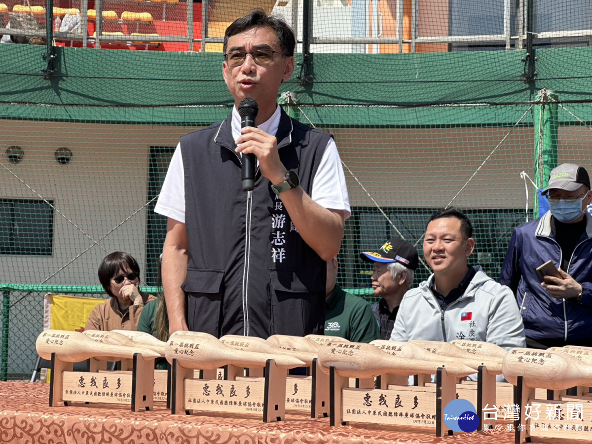 台中市運動局長游志祥。