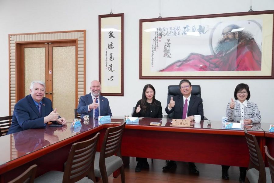 深化交流合作  美國衛斯蒙姊妹市候任副市長參訪竹縣