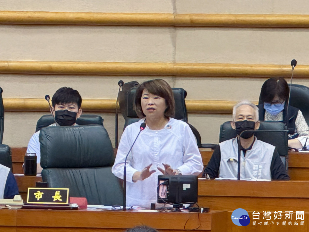嘉義市長黃敏惠表示，「大南方新矽谷推動方案」未實際挹注嘉義市資源，該方案嘉義市「有名無實」／陳致愷翻攝