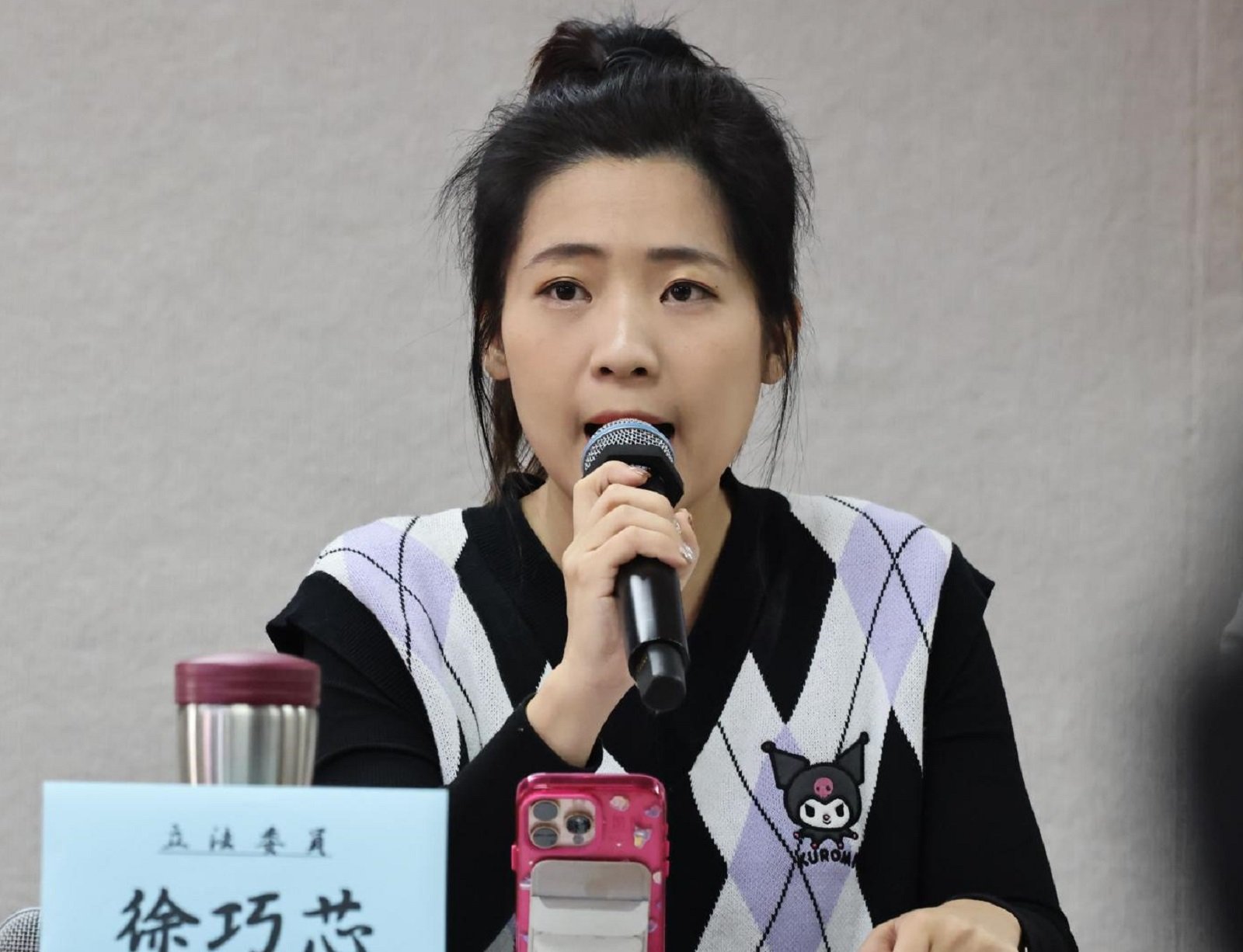 藍委徐巧芯不僅面臨罷免危機,近期因為借活動中心場地遭致批評。資料照片/林啟弘攝