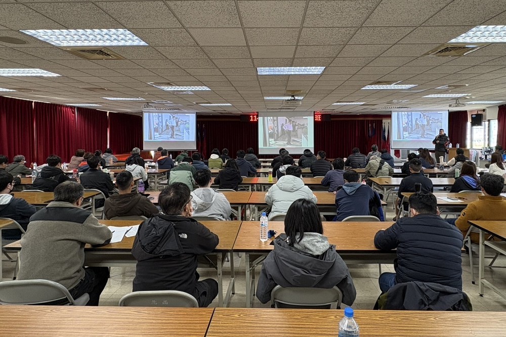 首屆台電公司防災士專班150人受訓 陳崇岳:強化耐災韌性 234 首屆台電公司防災士專班150人受訓 陳崇岳:強化耐災韌性 233
