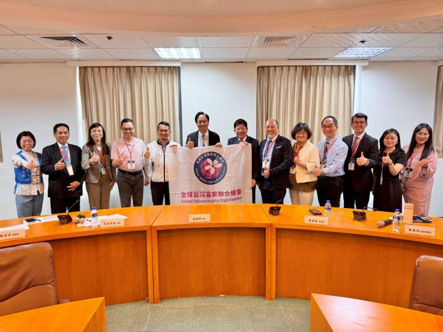 全球台灣客家聯合總會拜會桃園市府進行交流