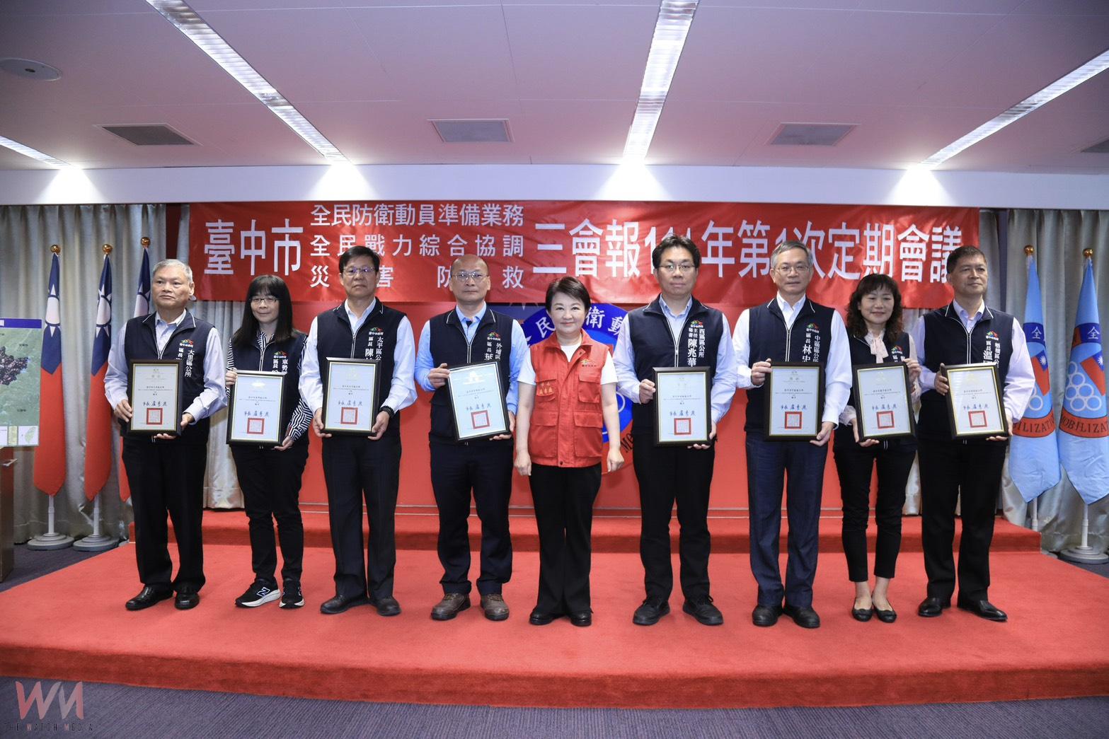 沒有城安就沒有國安！台中市全民防衛三方會報　聚焦「綜合安全戰略」