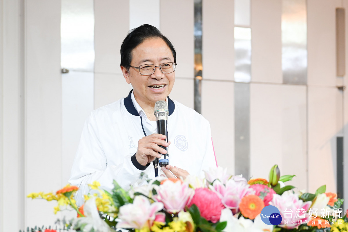 張市長致詞。