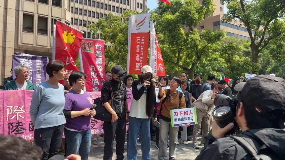 。（圖／翻攝自Facebook帳號Tifa台灣國際家庭互助協會粉絲團直播）