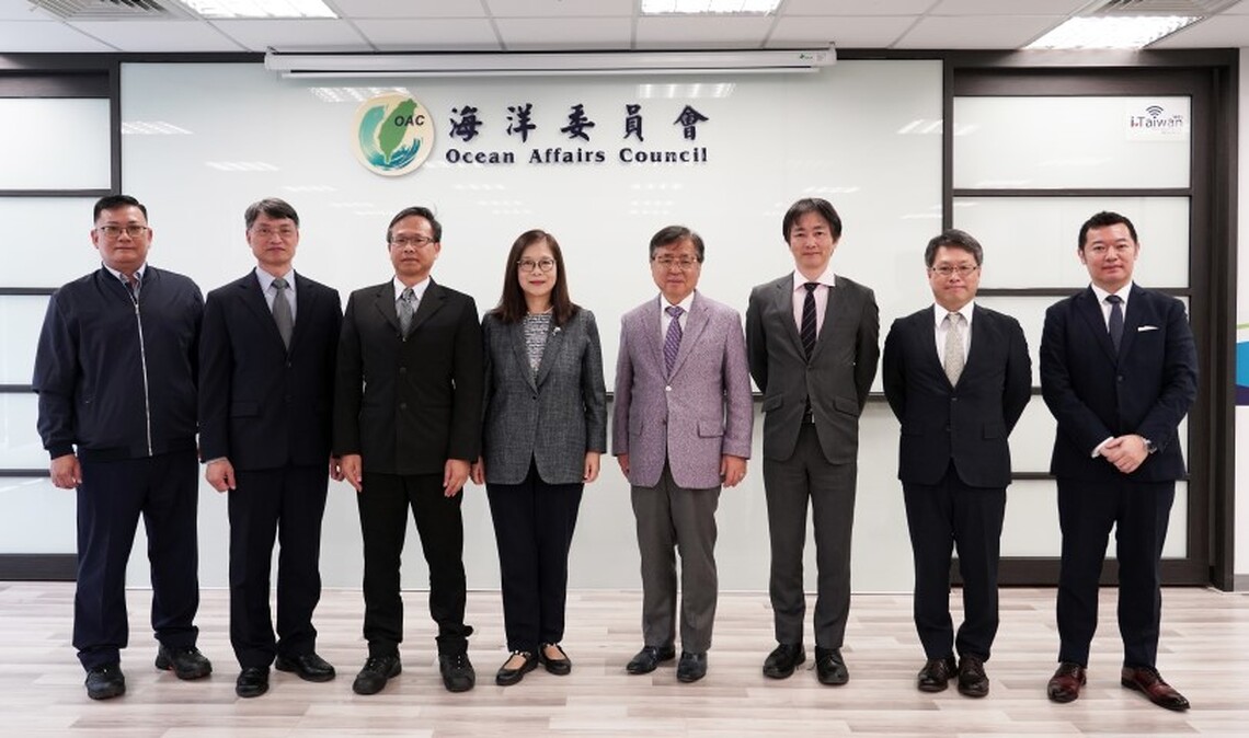 日本笹川平和財團首度拜會海委會 管碧玲:台日海洋密不可分 共同助力印太和平穩定