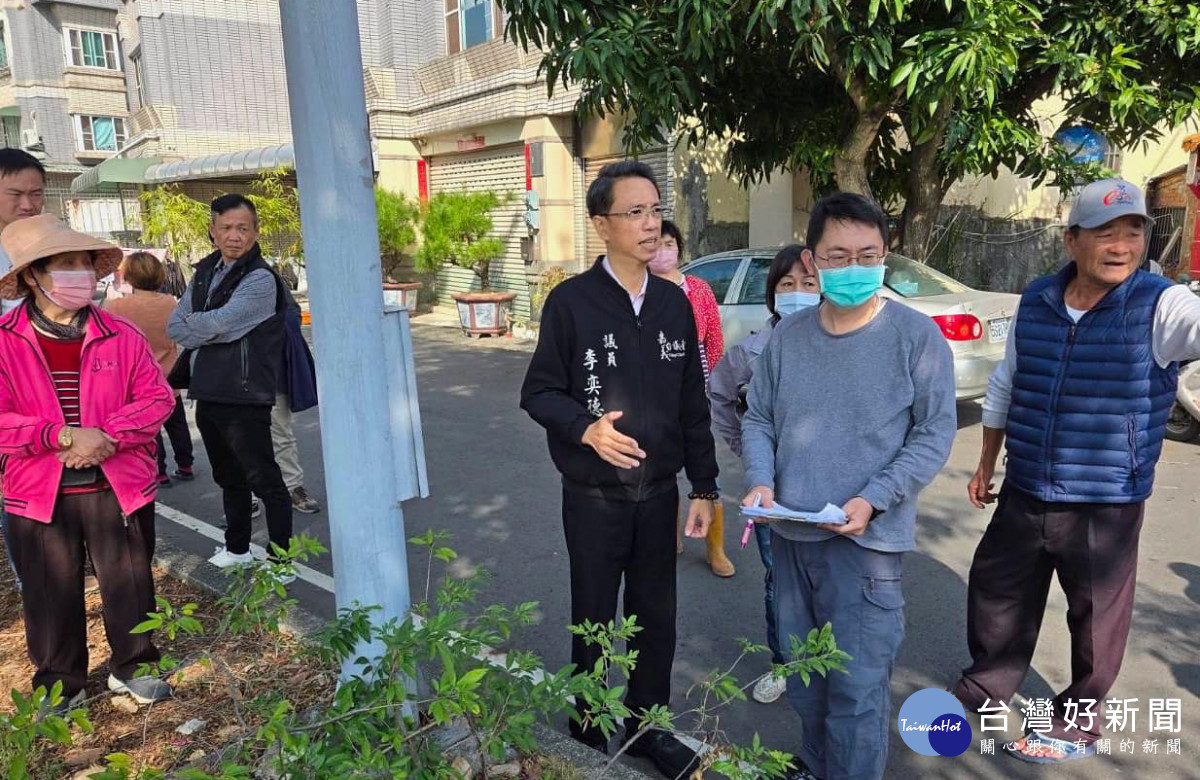 李奕德為服務選民隱忍病痛，直到就醫才發現罹患肝癌。(圖／翻攝自李奕德臉書)