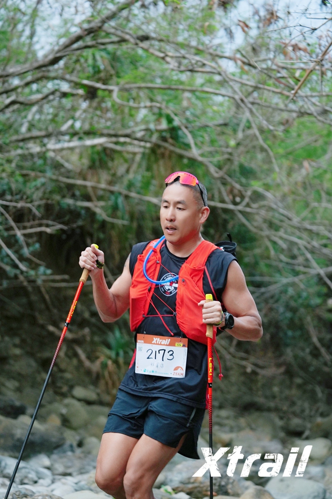 破圈運動行銷董事長 林澤浩 參加 Xtrail 100 25公里組賽事