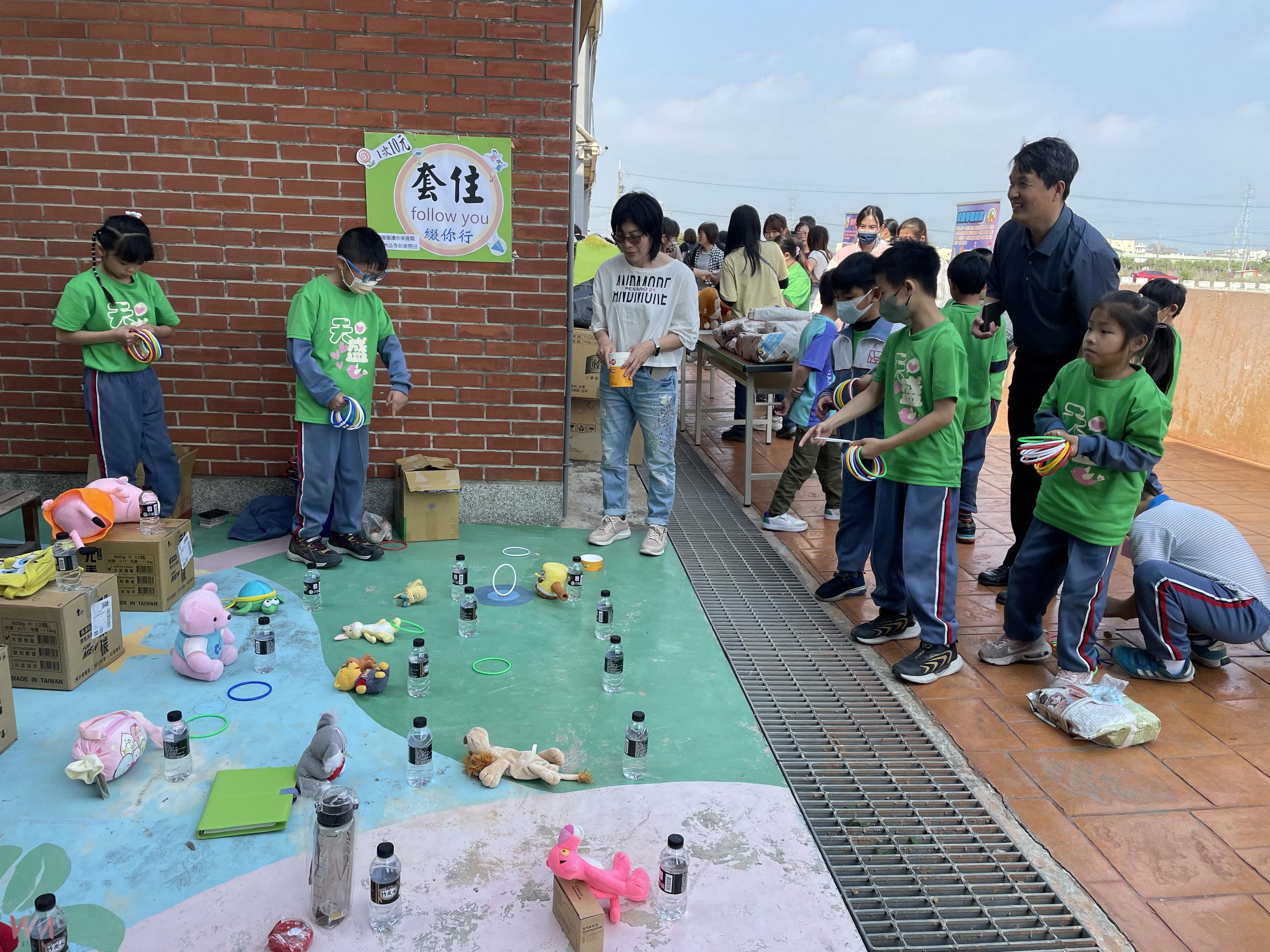 (有影片)/不塑市集、愛心義賣 天盛國小兒童節辦環保與公益活動 - https://www.watchmedia01.com