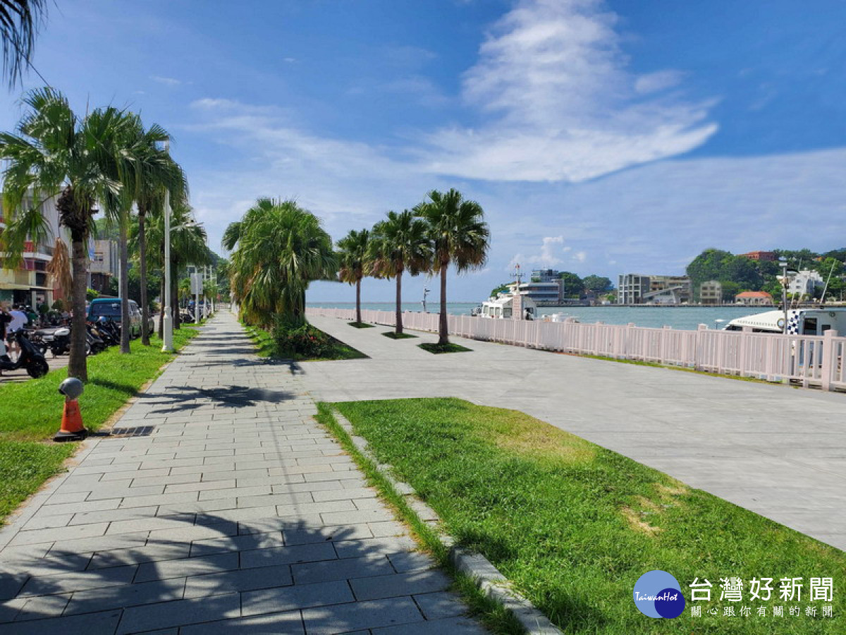 ▲海岸路步道環境改善模擬圖。