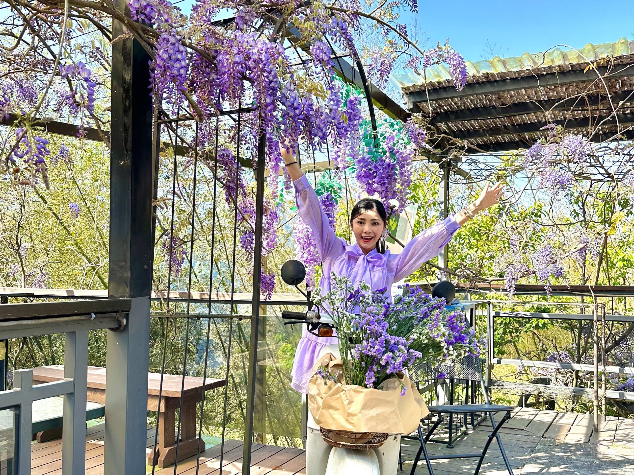 瑞里紫藤花季盛開　美景與美食共享春日時光