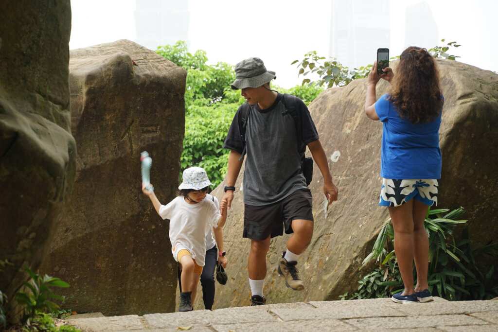 ▲2025親子遠足日即將登場，由象山公園出發，途經六巨石等風景如畫的地標。（台北市工務局提供）