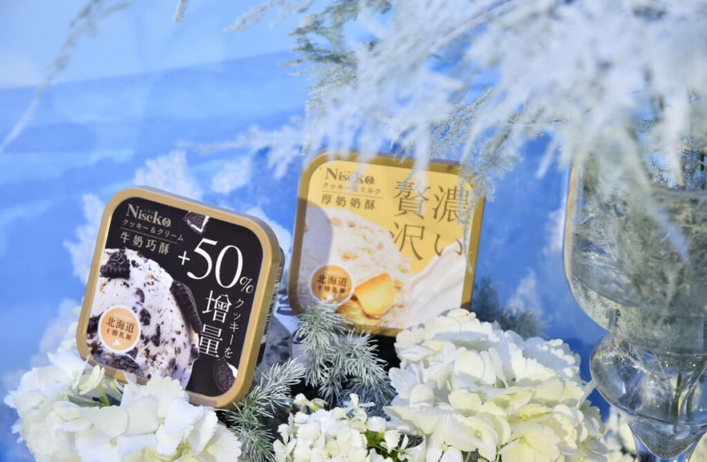Niseko新雪口滿足台灣杯冰市場需求,推出兩款獨享幸福杯冰(圖Niseko新雪口提供)。
