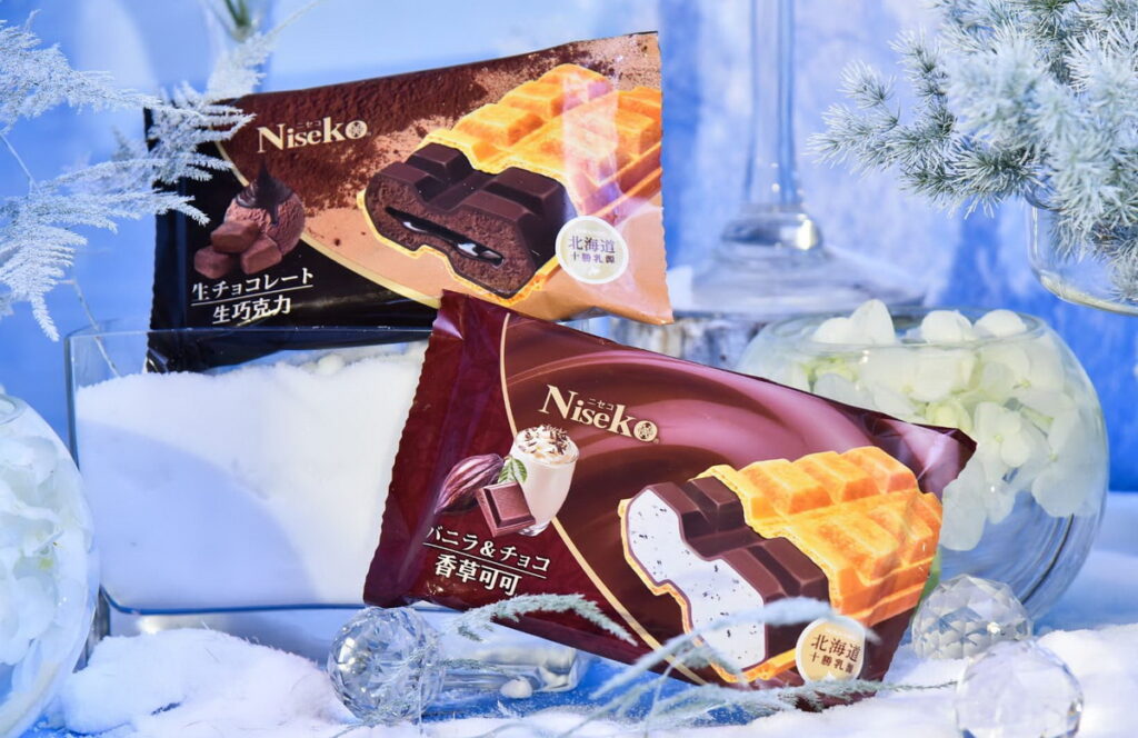 Niseko新雪口香草可可與生巧克力雪派上市融化你的味蕾(圖 Niseko新雪口提供)。