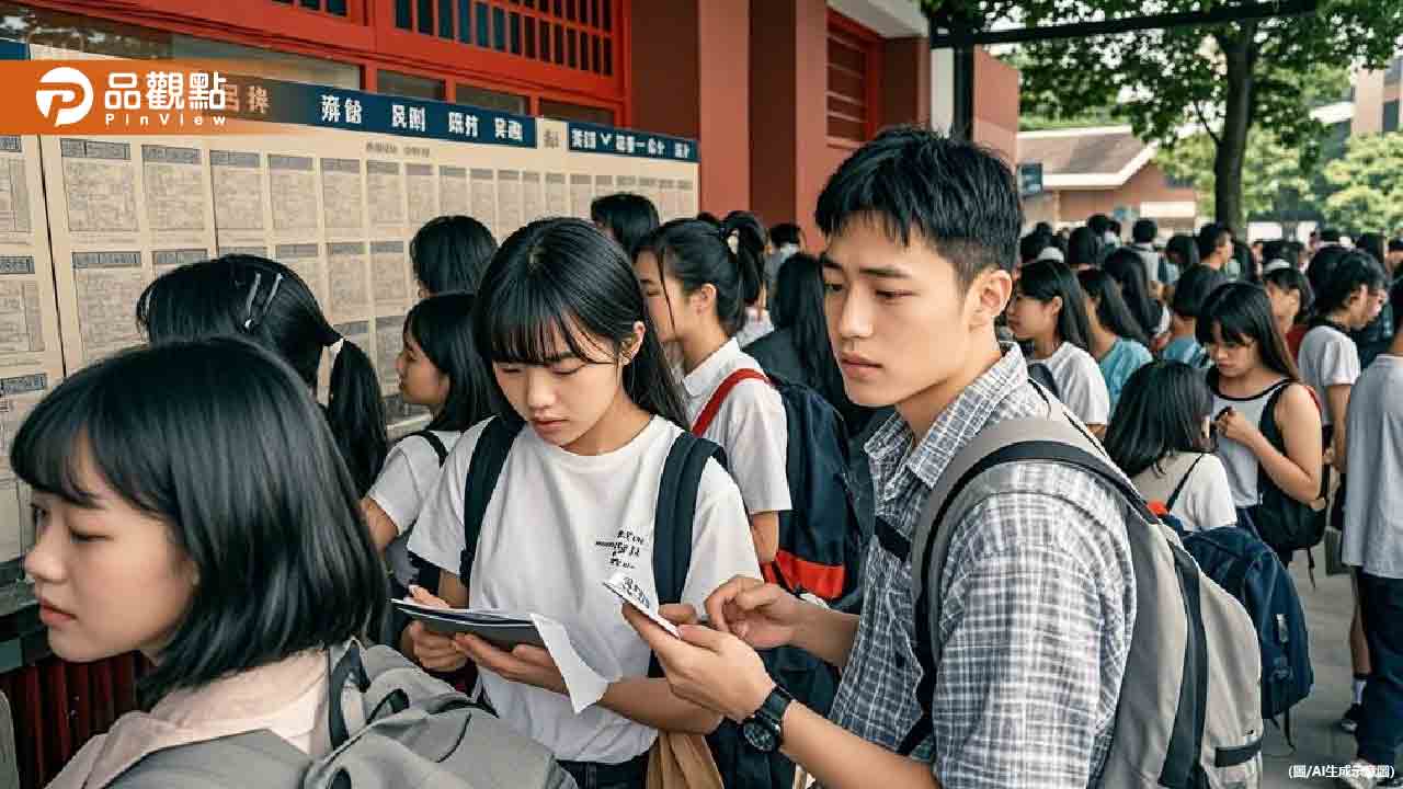 申請入學今放榜!6.5萬人過一階 通過率82.85%