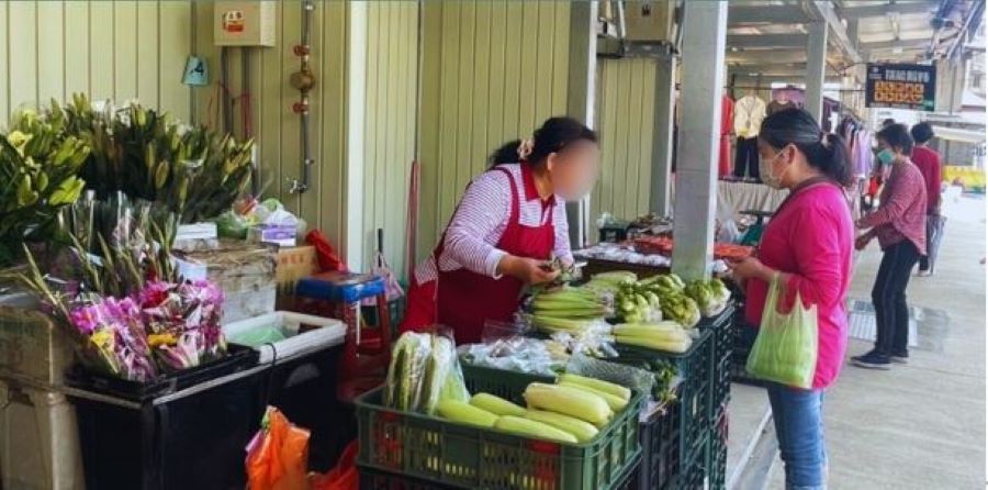 忠貞公有零售市場試營運 老舊市場新生明亮再現