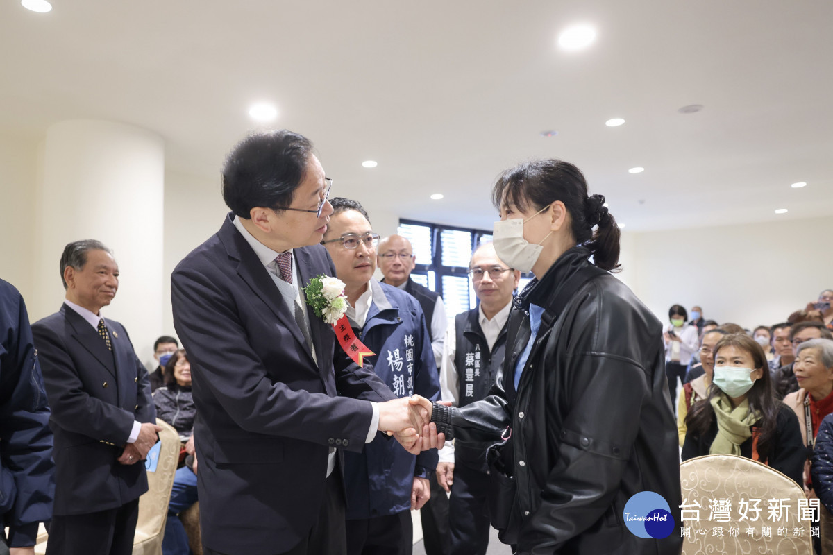 張市長慰問國軍將士家屬。<br /><br />