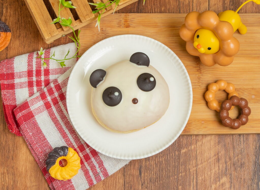 優格貓熊甜甜圈
