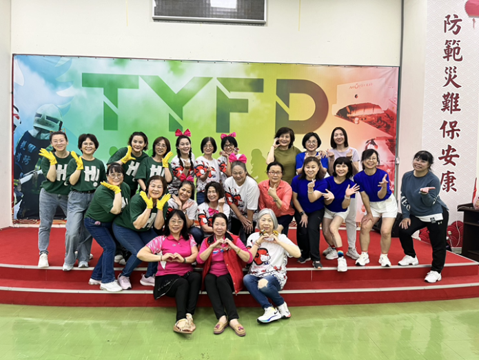 桃園防火宣導隊25周年慶祝活動熱鬧登場 防宣姊妹為社區安全把關 59 S 14196785