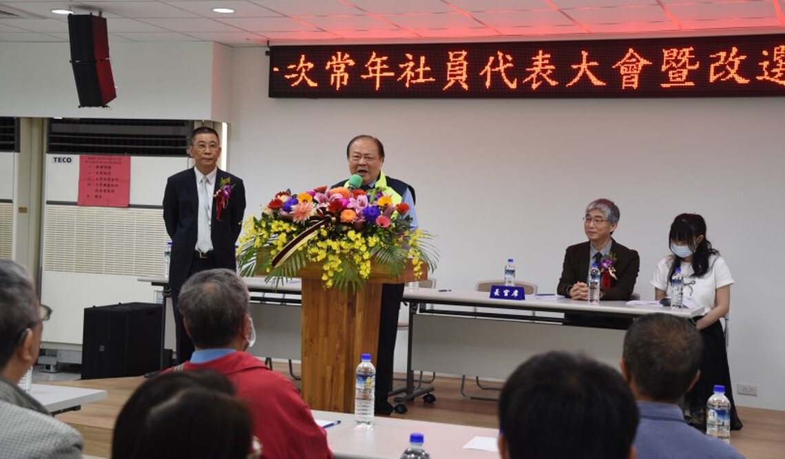 澎湖二信常年社員代表大會 陳光復祝社運昌隆