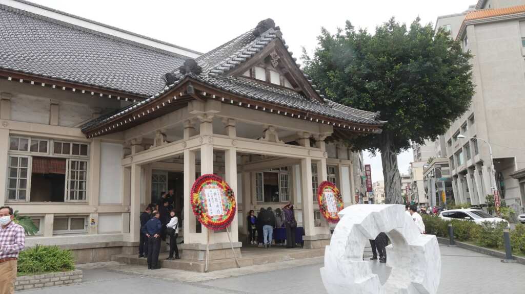 ▲彰化市忠烈祠位於彰化市武德殿內，今天舉行「彰化縣各界春祭國殤大典」。（記者林明佑攝）