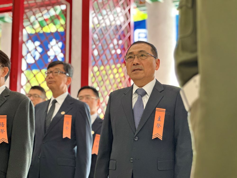 向烈義士英靈致敬  新北春祭大典莊嚴肅