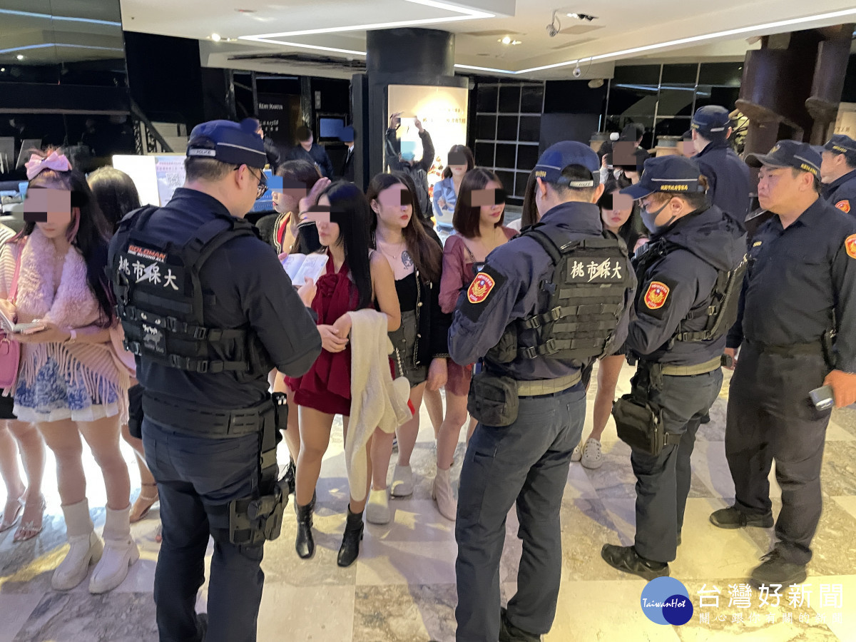 警方雷霆除暴臨檢大掃蕩。