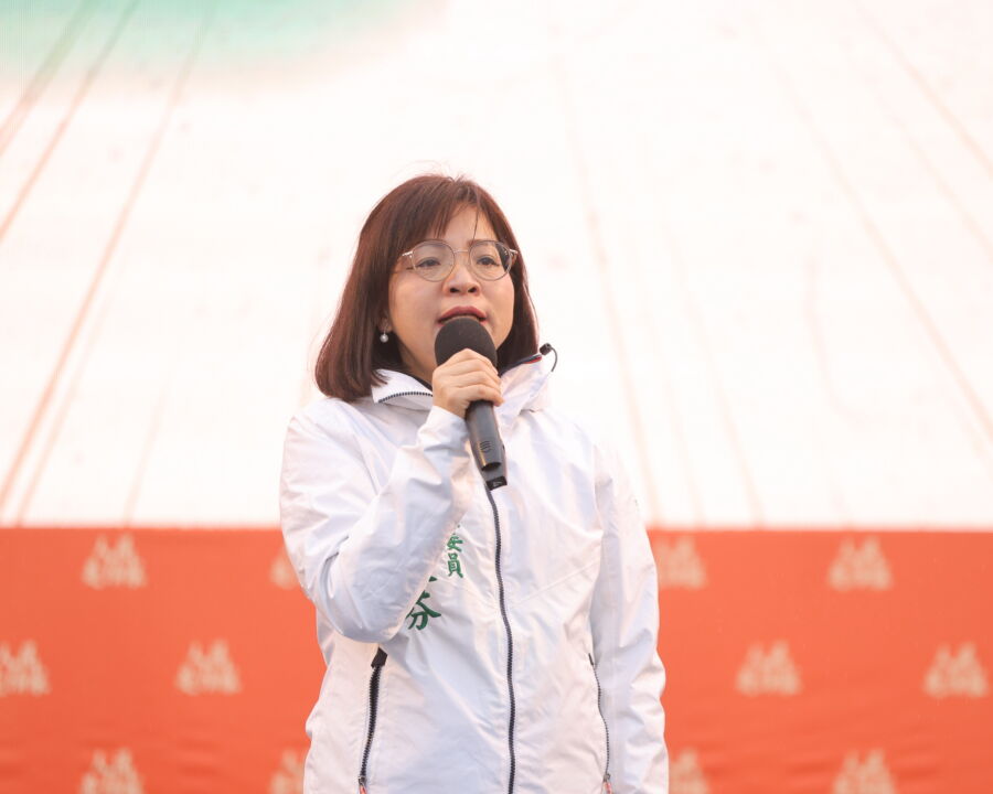 圖／立委林淑芬出席民進黨「人民是頭家」政策宣講。（民進黨提供）