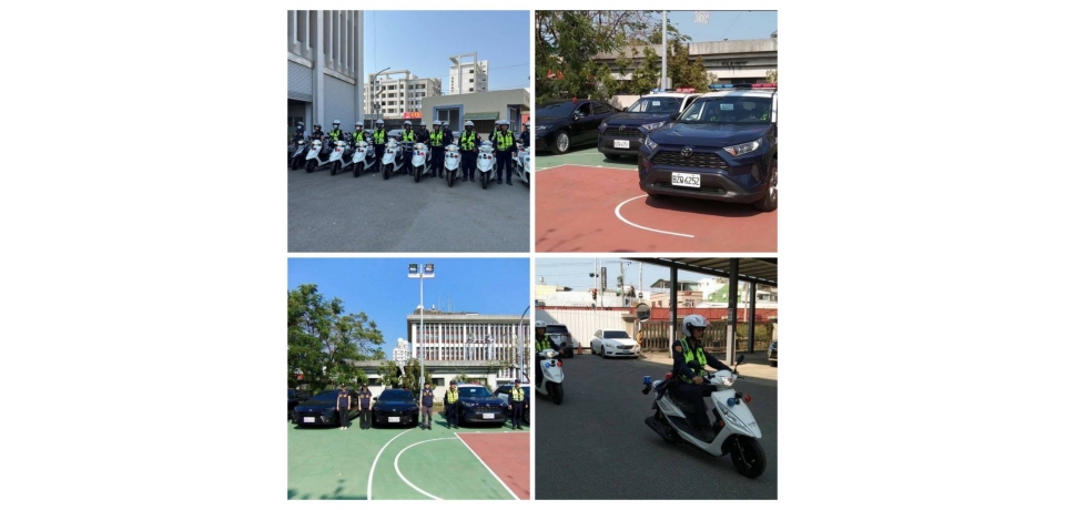 犯罪偵查利器來了 雲林警新購58輛警用車輛結合AI智慧巡防系統 守護鄉親安全