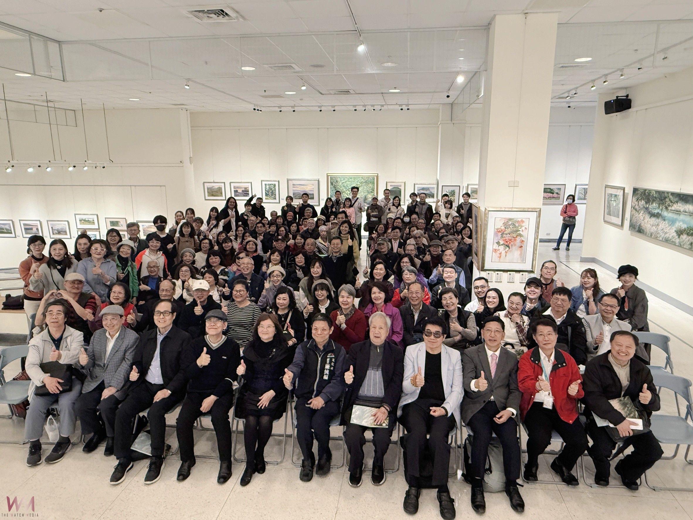 神筆光影魔術師　台灣水彩界阿標哥鄉土情懷70創作展登場