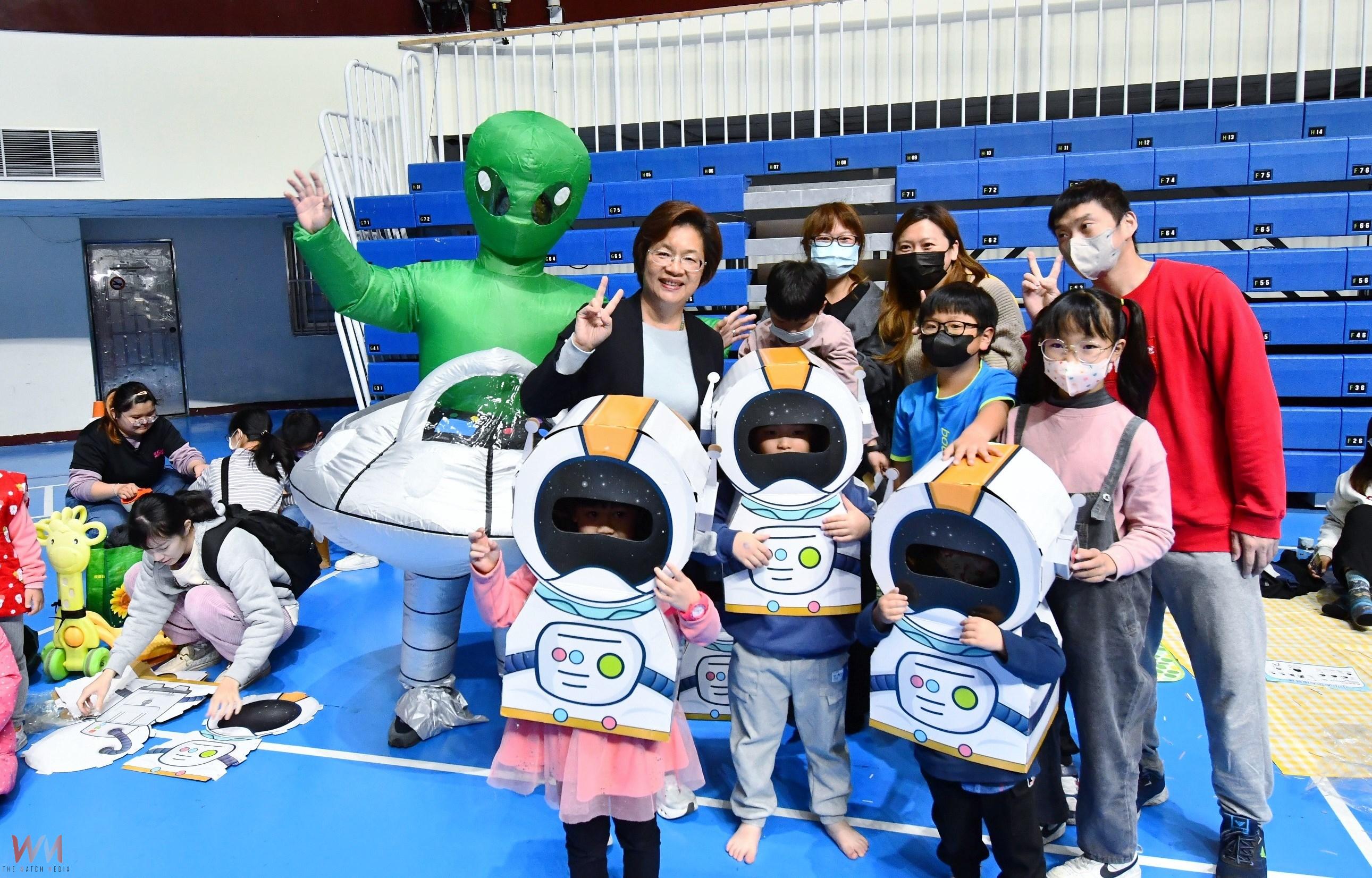 （有影片）／「外星人」現身彰化！兒童節銀河冒險帶來滿滿驚喜