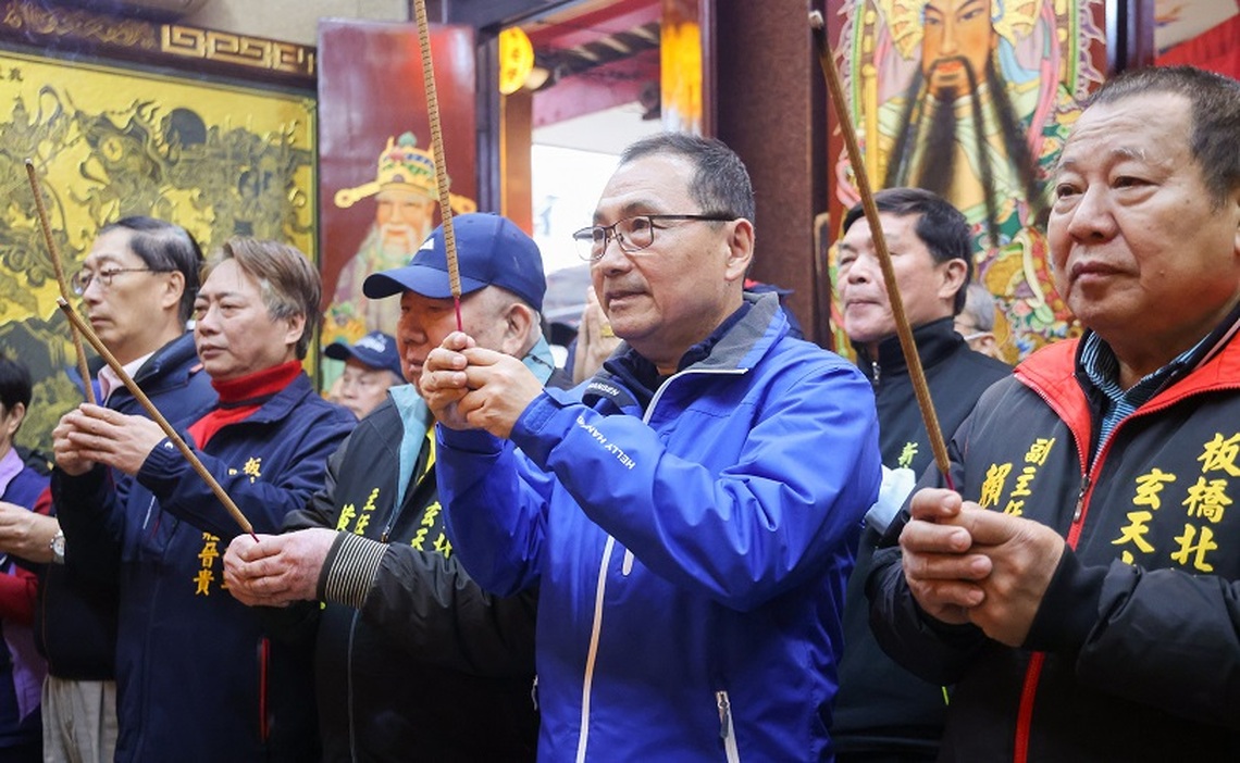 玄天上帝聖誕千秋參拜 侯友宜祈福市政順利 市民安康