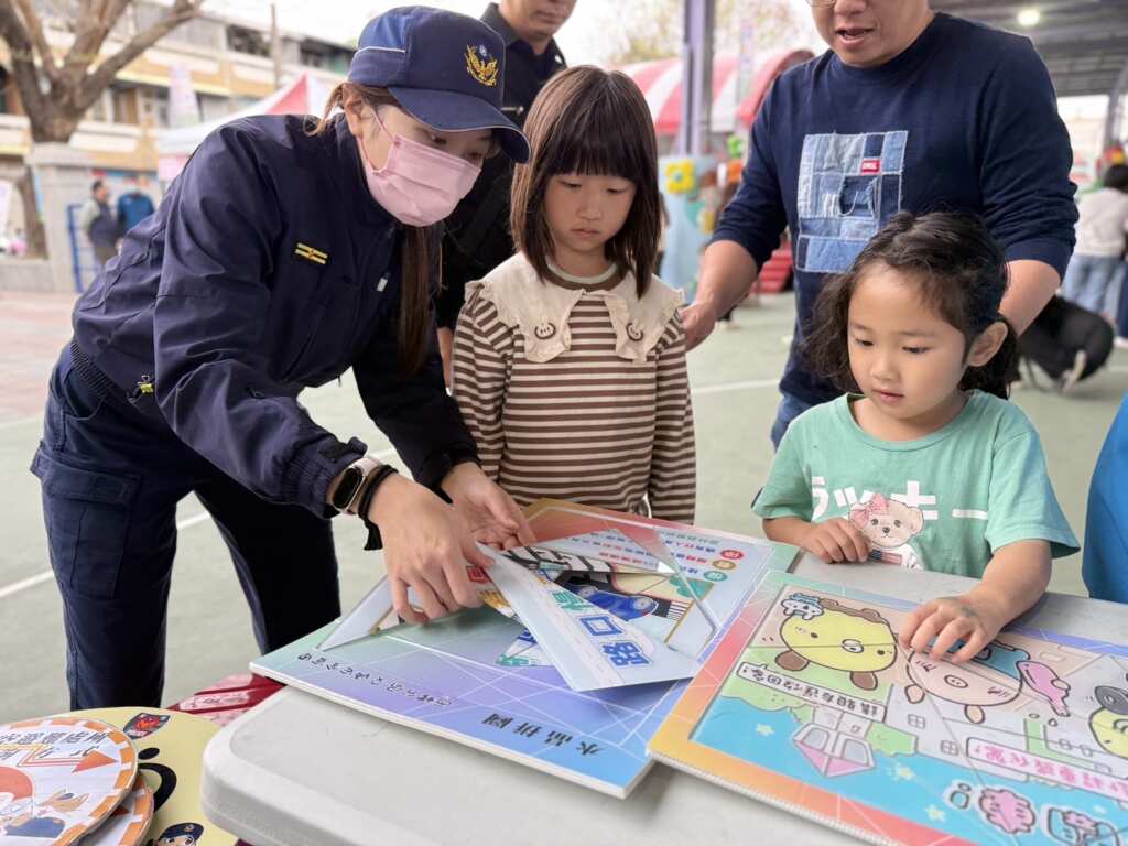 警方提醒孩童提高自我保護意識，遇到危險時應知道如何應對。(記者廖承恩翻攝)