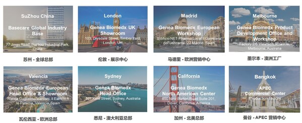 公司全球化佈局情況 公司全球化佈局情況