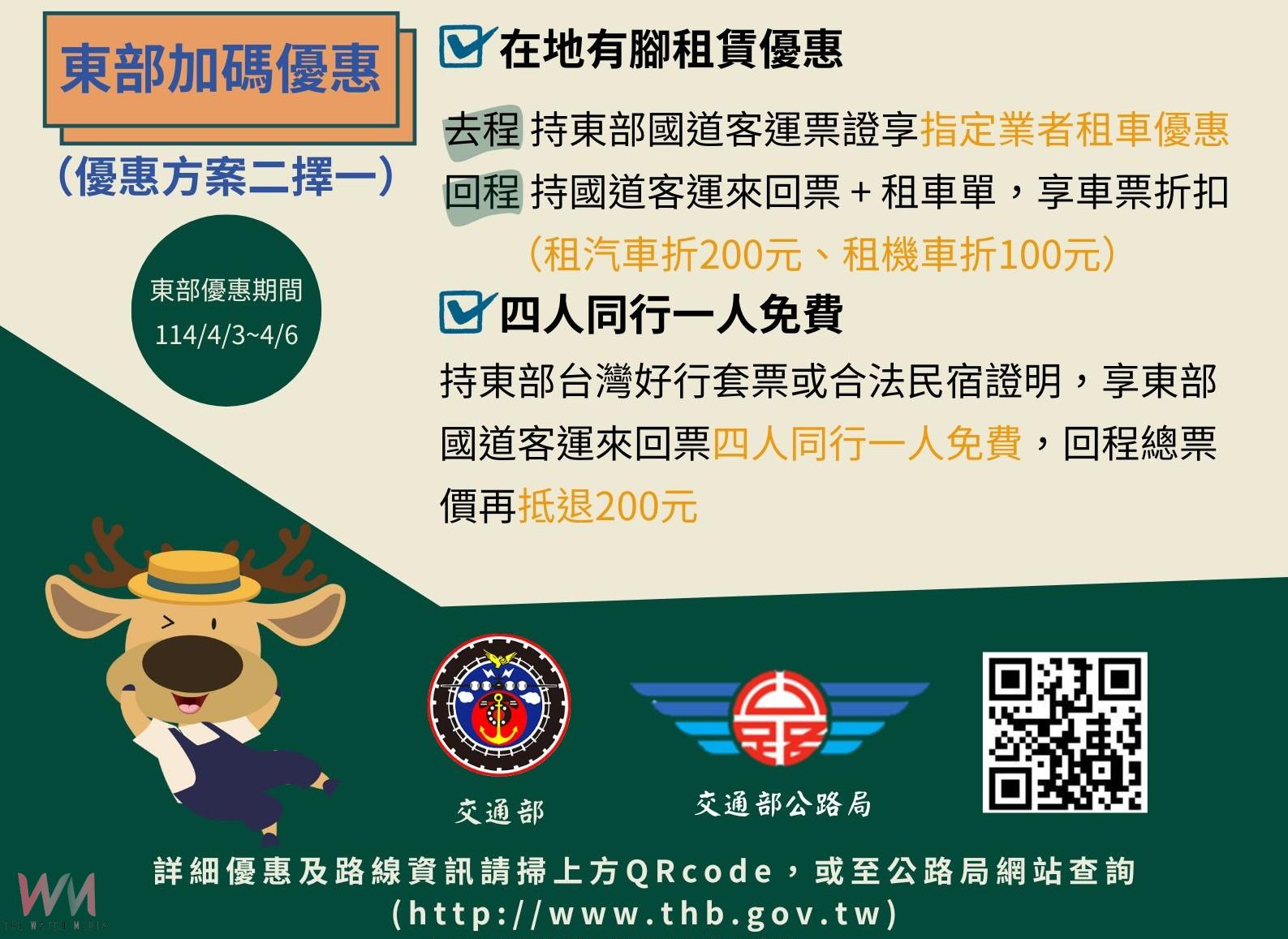 清明連假公路疏運優惠出爐 返鄉出遊大眾運輸省時又省錢 - https://www.watchmedia01.com