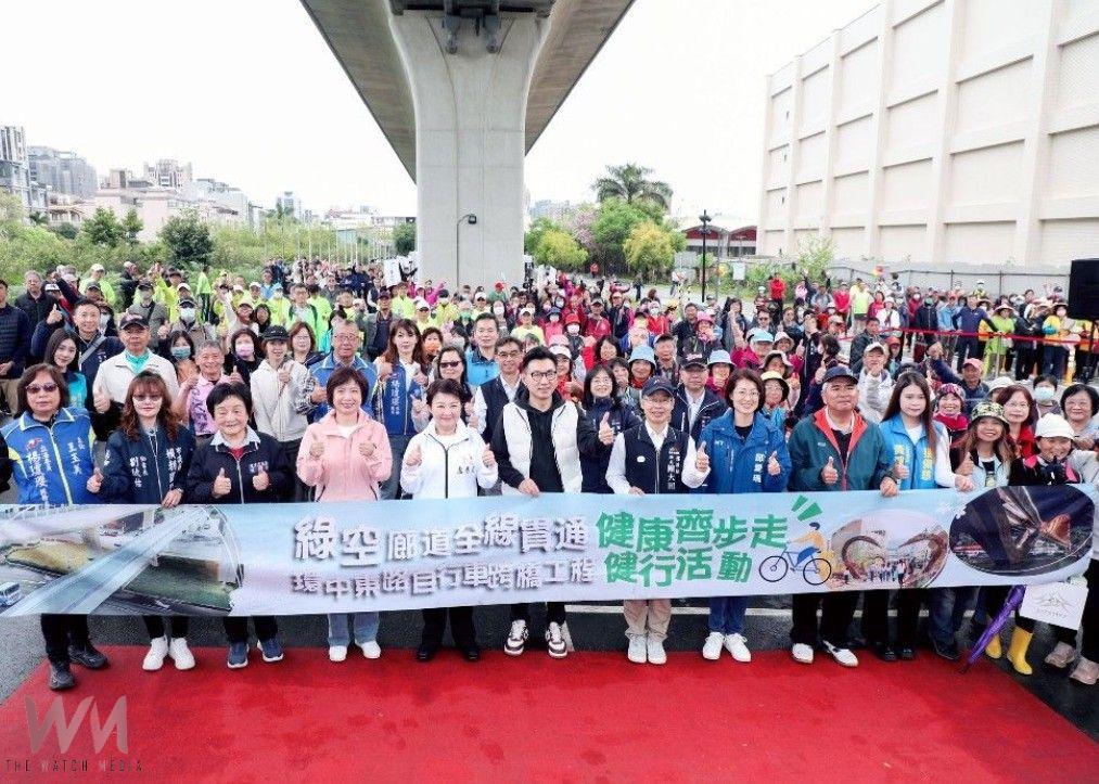 「綠空廊道」全線通車!潭子74號橋下自行車跨橋工程完工 台中最長自行車道 - https://www.watchmedia01.com