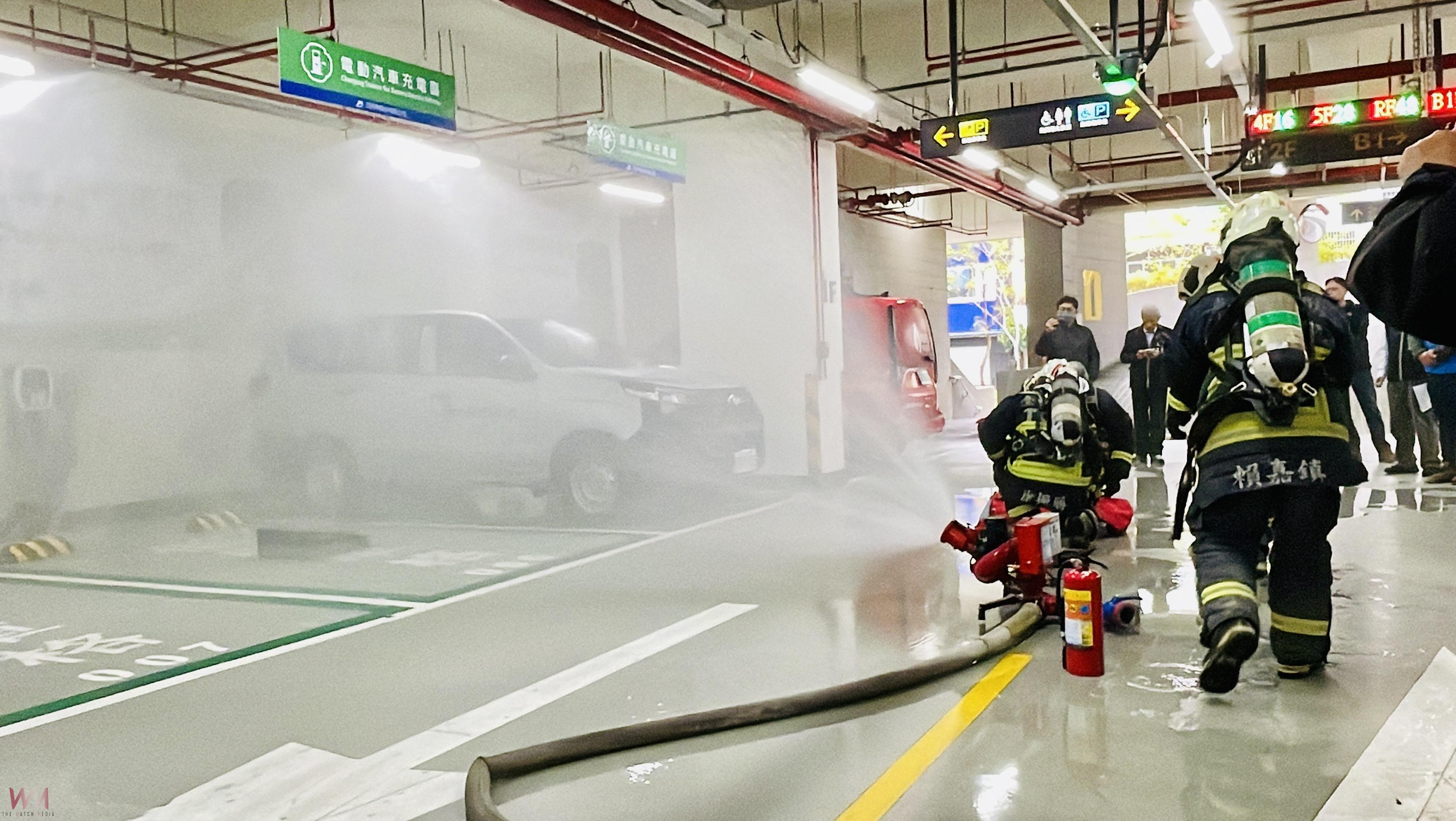 提升電動車輛停放安全　中市府跨局處攜手舉辦防災演練 - https://www.watchmedia01.com