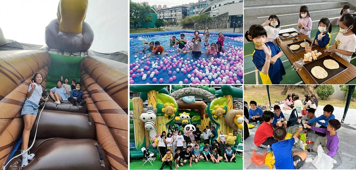 河堤國小兒童節狂嗨派對歡樂登場!動物氣墊樂園、水樂園、披薩DIY,多元活動嗨翻校園